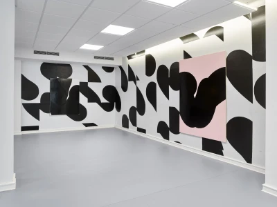 Installationsansicht: Nijole Schaffmeister,
Foto: Simon Vogel