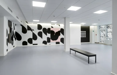 Installationsansicht, Active Painting,
Foto: Simon Vogel